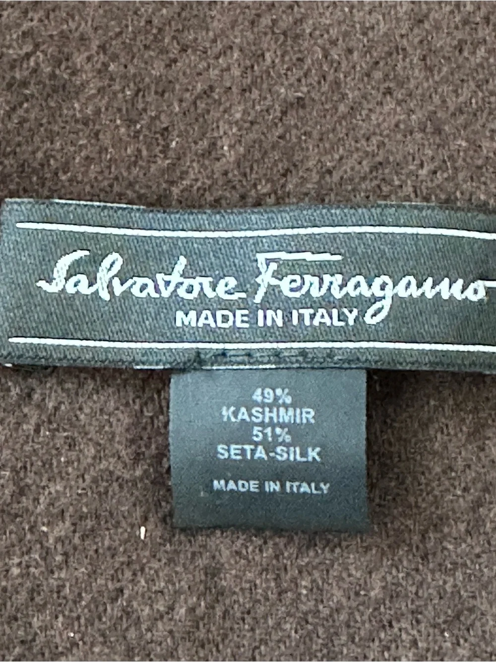 Salvatore Ferragamo elegant plaid